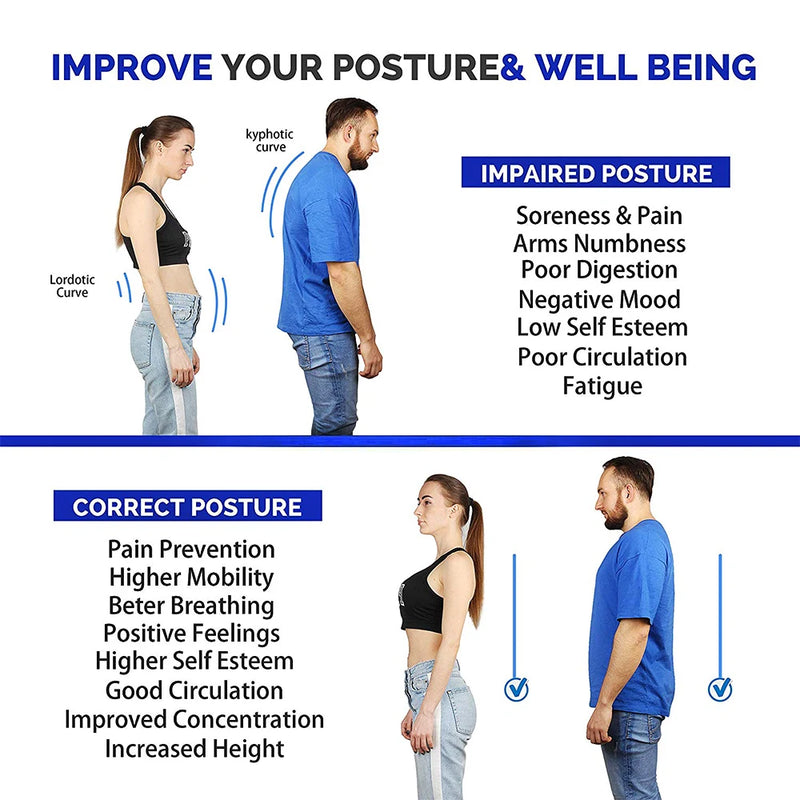 Corretor Postural Ortopédico ConfortMax Plus