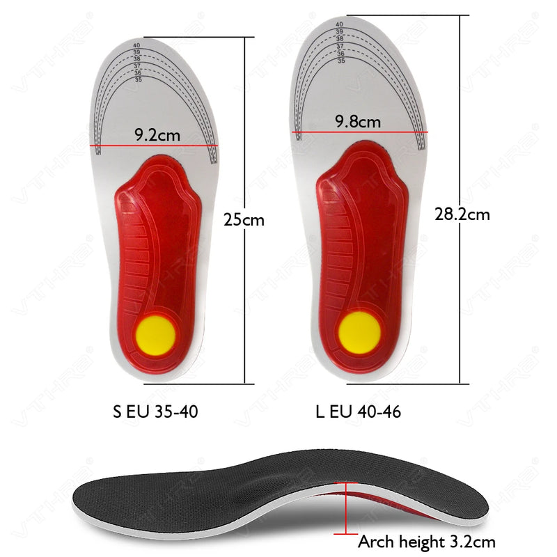 Palmilha Ortopédica de Silicone UltraConfort Plus